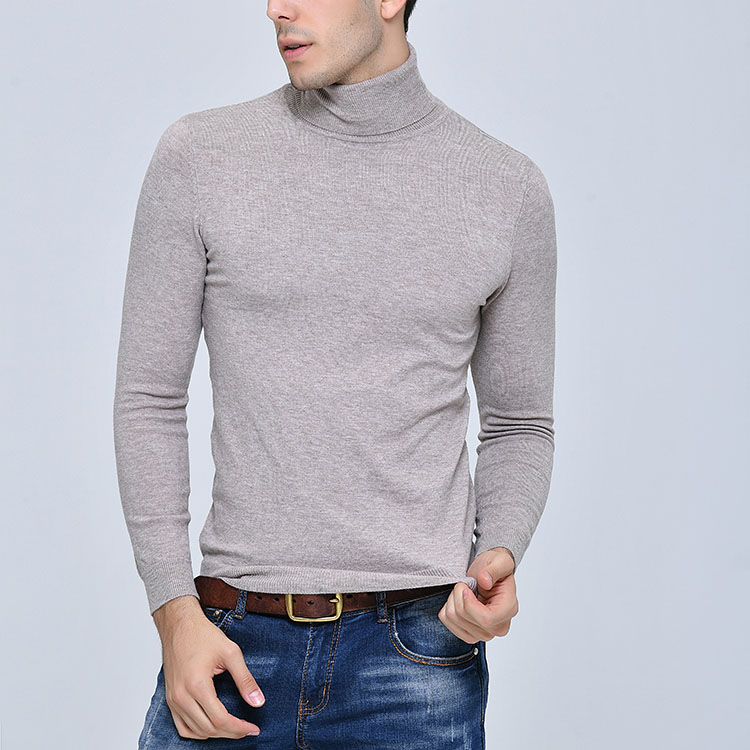 Cropped Turtleneck Sweater